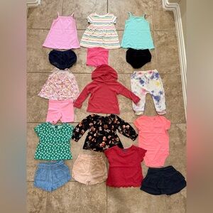 18 month Girls summer clothes (Carter’s, Old Navy, Gap, Cat&Jack, Jumping beans)